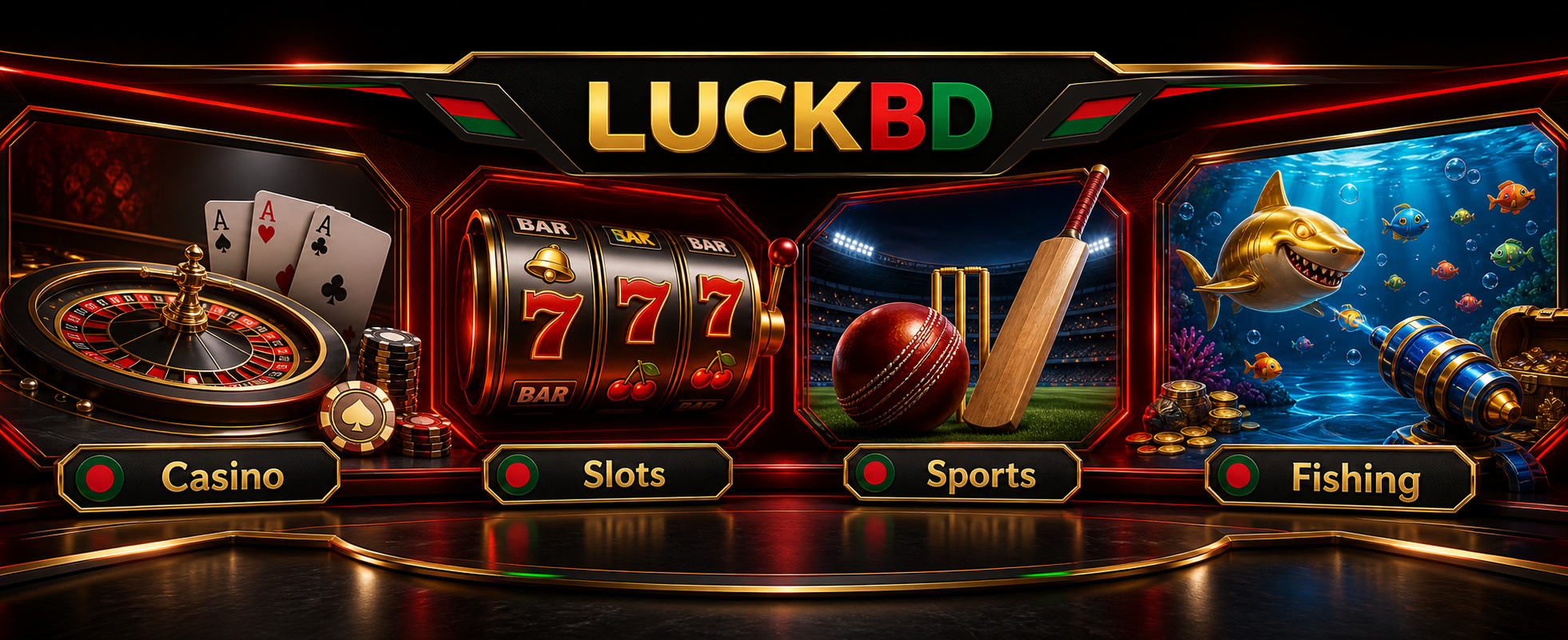 LUCKBD স্লট: তথ্য, আরটিপি ও বোনাস তথ্য